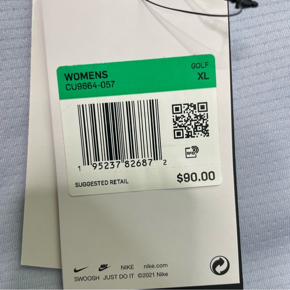 New Nike Womens Dri-FIT UV Victory Full Zip Golf Jacket Sz XL CU9664-057 - Picture 3 of 8